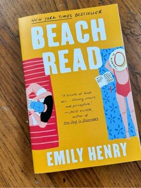 Beach Read by Emily Henry - Bright Yellow Cover Paperback